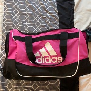 Pink Adidas Gym Bag